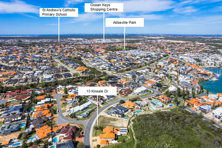 Third view of Homely land listing, 13 Kinsale Drive, Mindarie WA 6030