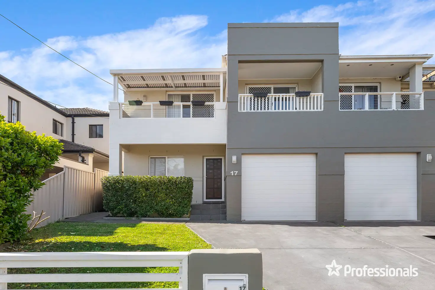 Main view of Homely semi-detached listing, 17 Valmay Avenue, Picnic Point NSW 2213