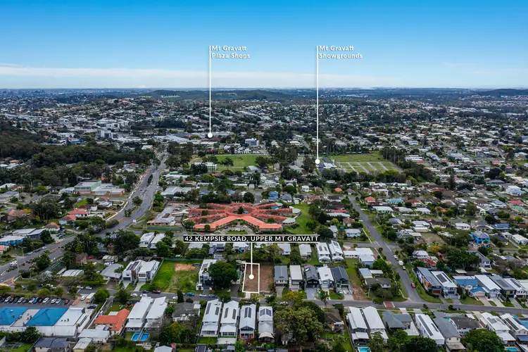 Main view of Homely land listing, 42 Kempsie Road, Upper Mount Gravatt QLD 4122