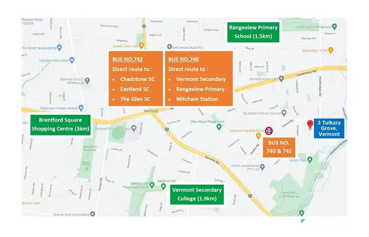 Second view of Homely house listing, 3 Tulkara Grove, Vermont VIC 3133