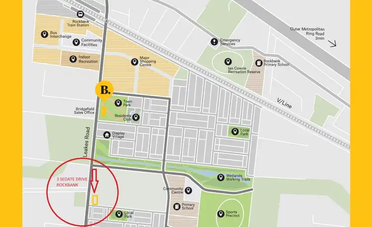 Third view of Homely land listing, 3 Sedate Drive, Rockbank VIC 3335