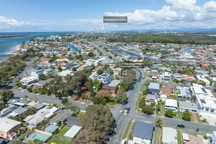 Third view of Homely house listing, 411 Bayview Street, Paradise Point QLD 4216