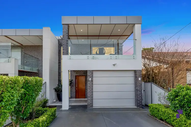 Main view of Homely semi-detached listing, 122 Wilbur Street, Greenacre NSW 2190