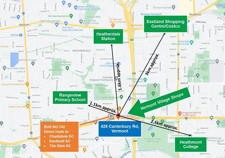 Second view of Homely house listing, 428 Canterbury Road, Vermont VIC 3133