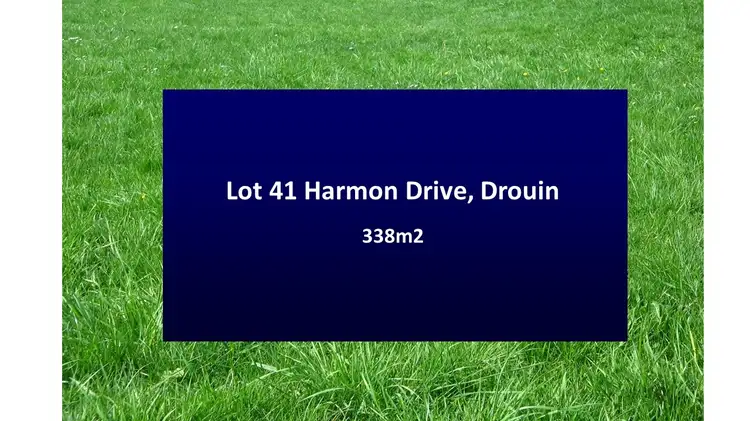 Main view of Homely land listing, LOT 41 Harmon Drive, Drouin VIC 3818