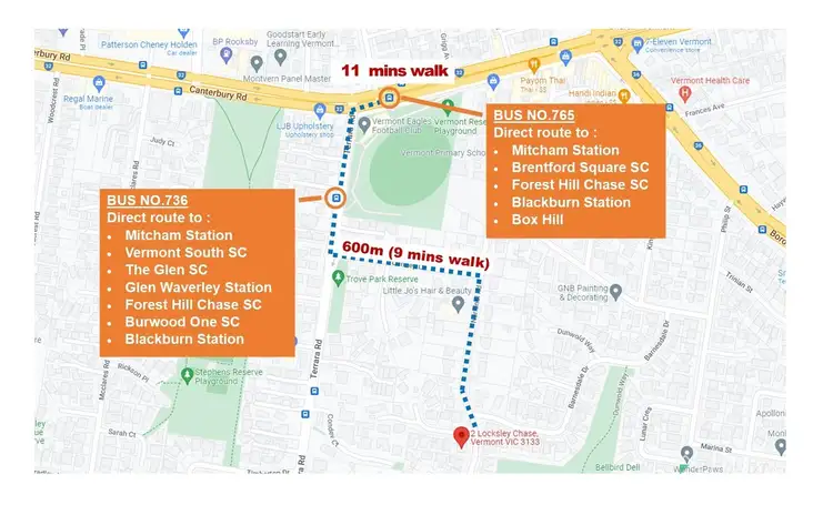 Third view of Homely house listing, 2 Locksley Chase, Vermont VIC 3133