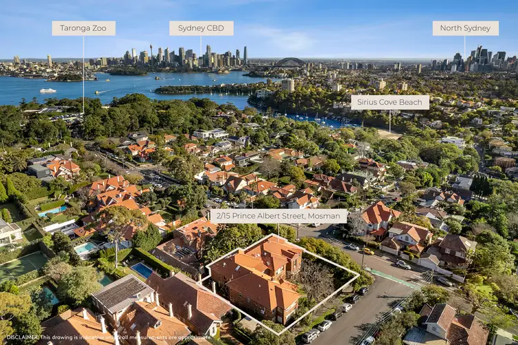 Sixth view of Homely apartment listing, 2/15 Prince Albert Street, Mosman NSW 2088