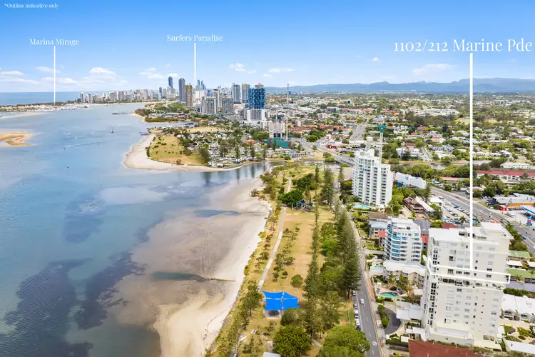 Fourth view of Homely apartment listing, 1102/212 Marine Parade, Labrador QLD 4215