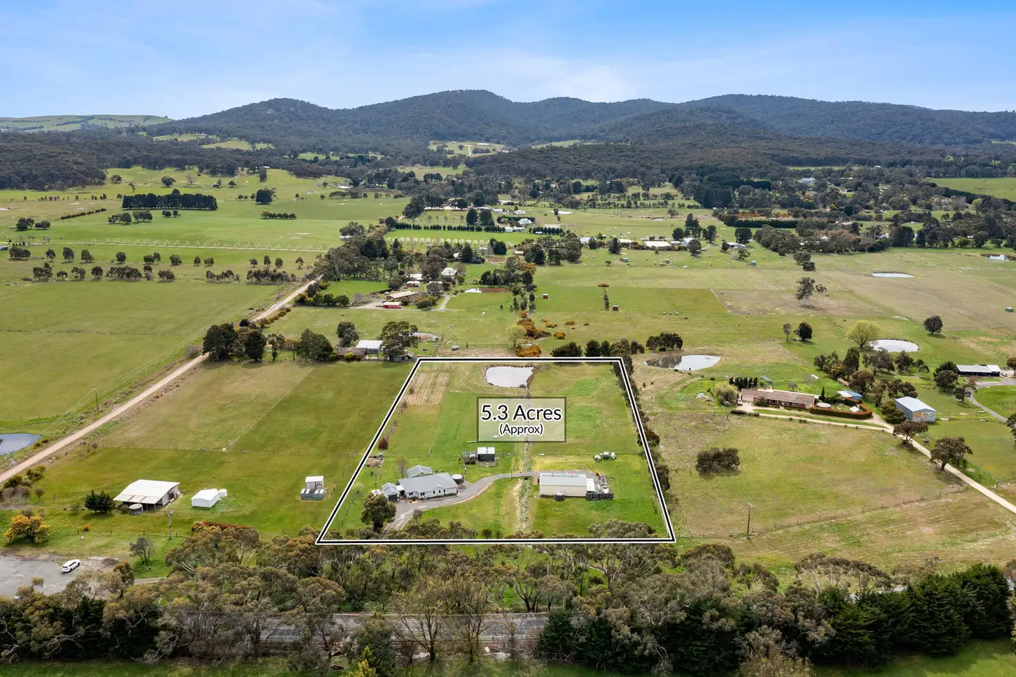 Main view of Homely rural property listing, 801 Three Chain Road, Newham VIC 3442