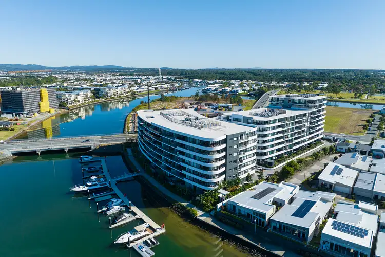 Main view of Homely apartment listing, Level 5/1510/1 Grant Avenue, Hope Island QLD 4212