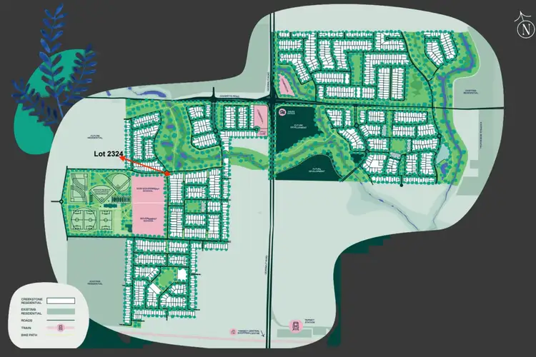 Third view of Homely land listing, 43 Fresco Way, Tarneit VIC 3029