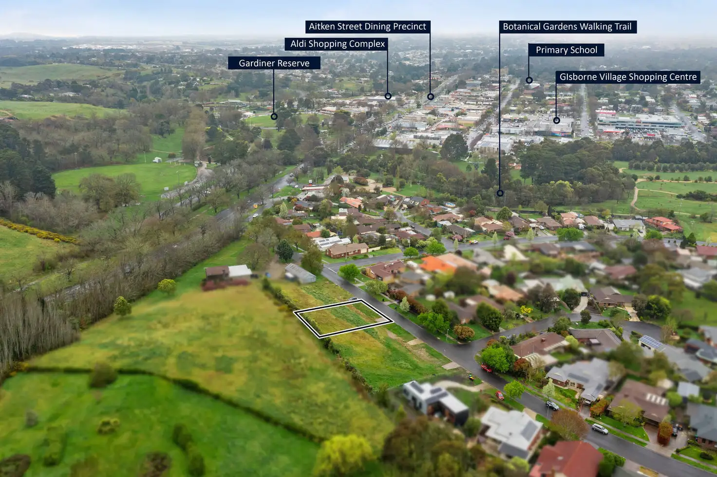 Main view of Homely land listing, 12 Frith Road, Gisborne VIC 3437
