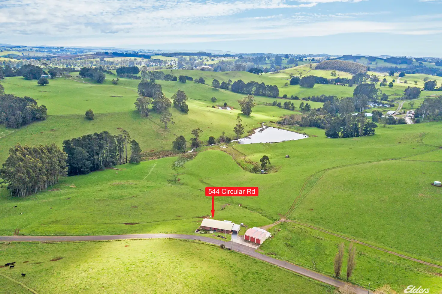 Main view of Homely rural property listing, 544 Circular Road Road, East Ridgley TAS 7321