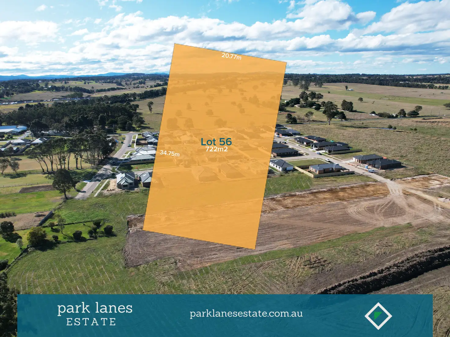 Main view of Homely land listing, LOT 56 Park Lanes Estate, Lucknow VIC 3875