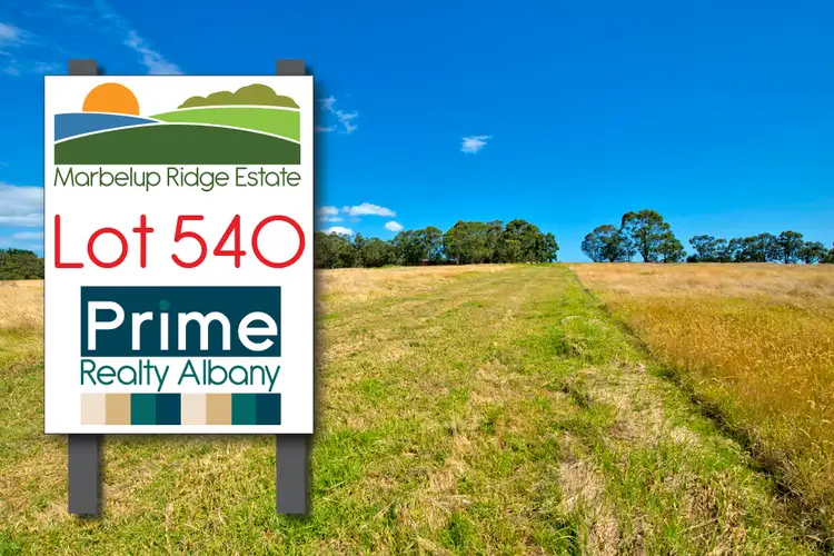 LOT 540, 152 Berrima Road, Marbelup WA 6330