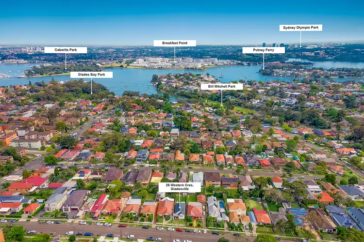 Second view of Homely house listing, 26 Western Crescent, Gladesville NSW 2111