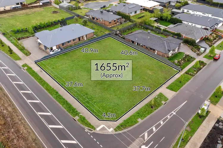 Main view of Homely land listing, 1 Tasman Road, Gisborne VIC 3437