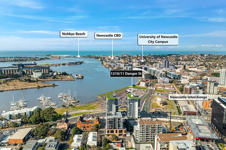 Fifth view of Homely apartment listing, 1210/11 Dangar Street, Wickham NSW 2293