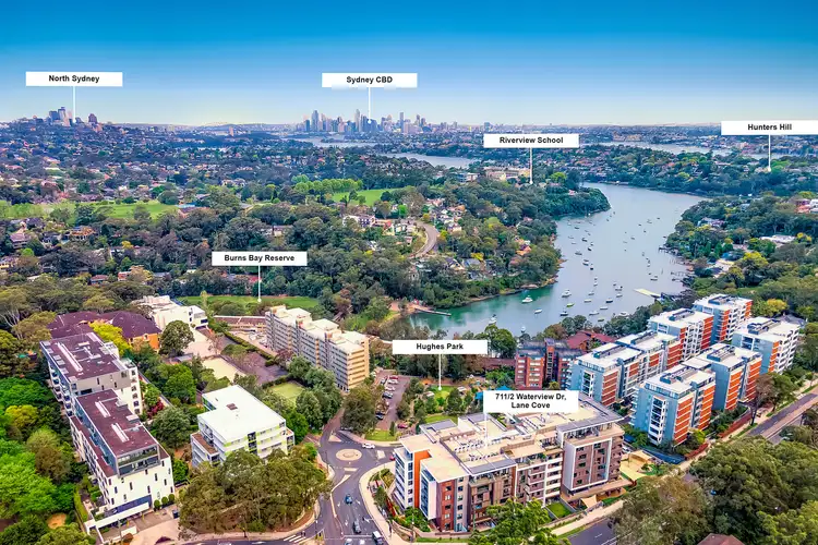 Second view of Homely apartment listing, 711/2 Waterview Drive, Lane Cove NSW 2066