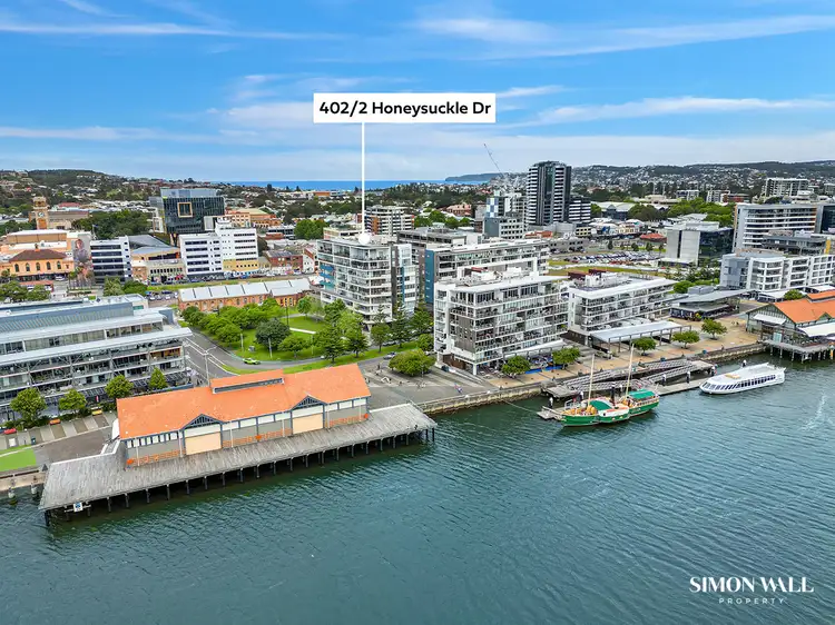 Fifth view of Homely apartment listing, 402/2-4 Honeysuckle Drive, Newcastle NSW 2300