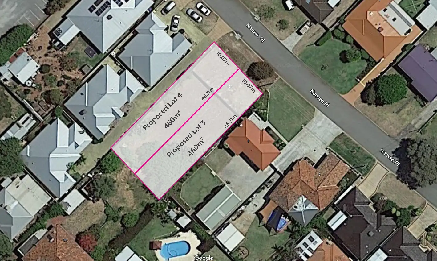 Main view of Homely land listing, LOT 3 & 4, 10 Nanven Place, Rivervale WA 6103