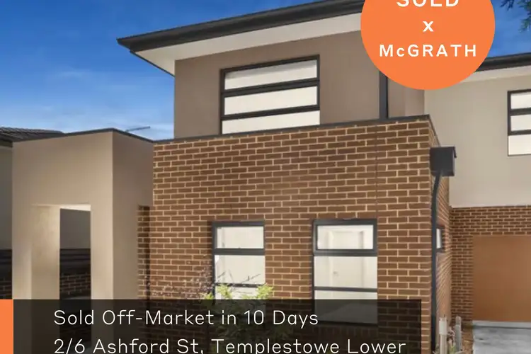 Main view of Homely townhouse listing, 2/6 Ashford Street, Templestowe Lower VIC 3107