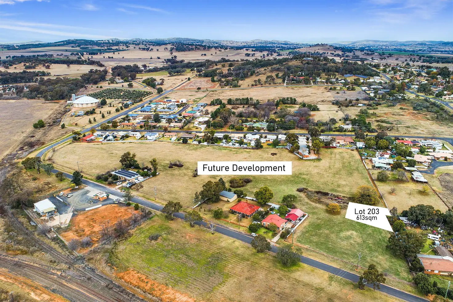 Main view of Homely land listing, LOT 203, 1 Railway Street, Gulgong NSW 2852