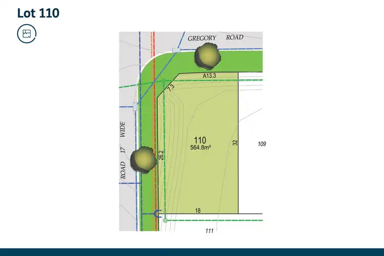 Second view of Homely land listing, LOT 110, 530 Robert Road, Lochinvar NSW 2321