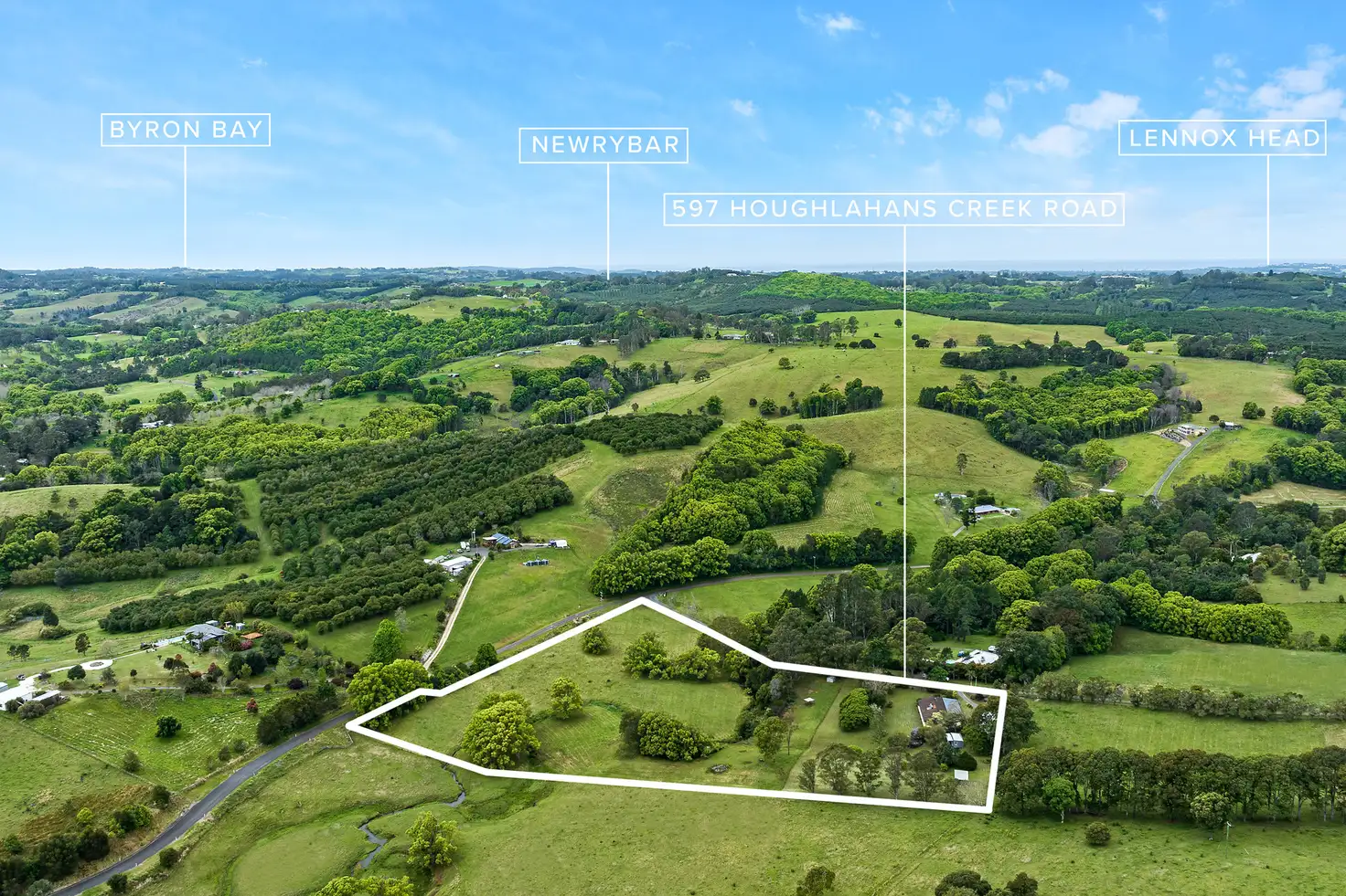 Main view of Homely rural property listing, 597 Houghlahans Creek Road, Pearces Creek NSW 2477