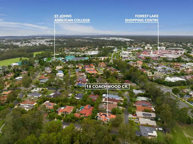 Third view of Homely house listing, 18 Coachwood Crescent, Forest Lake QLD 4078