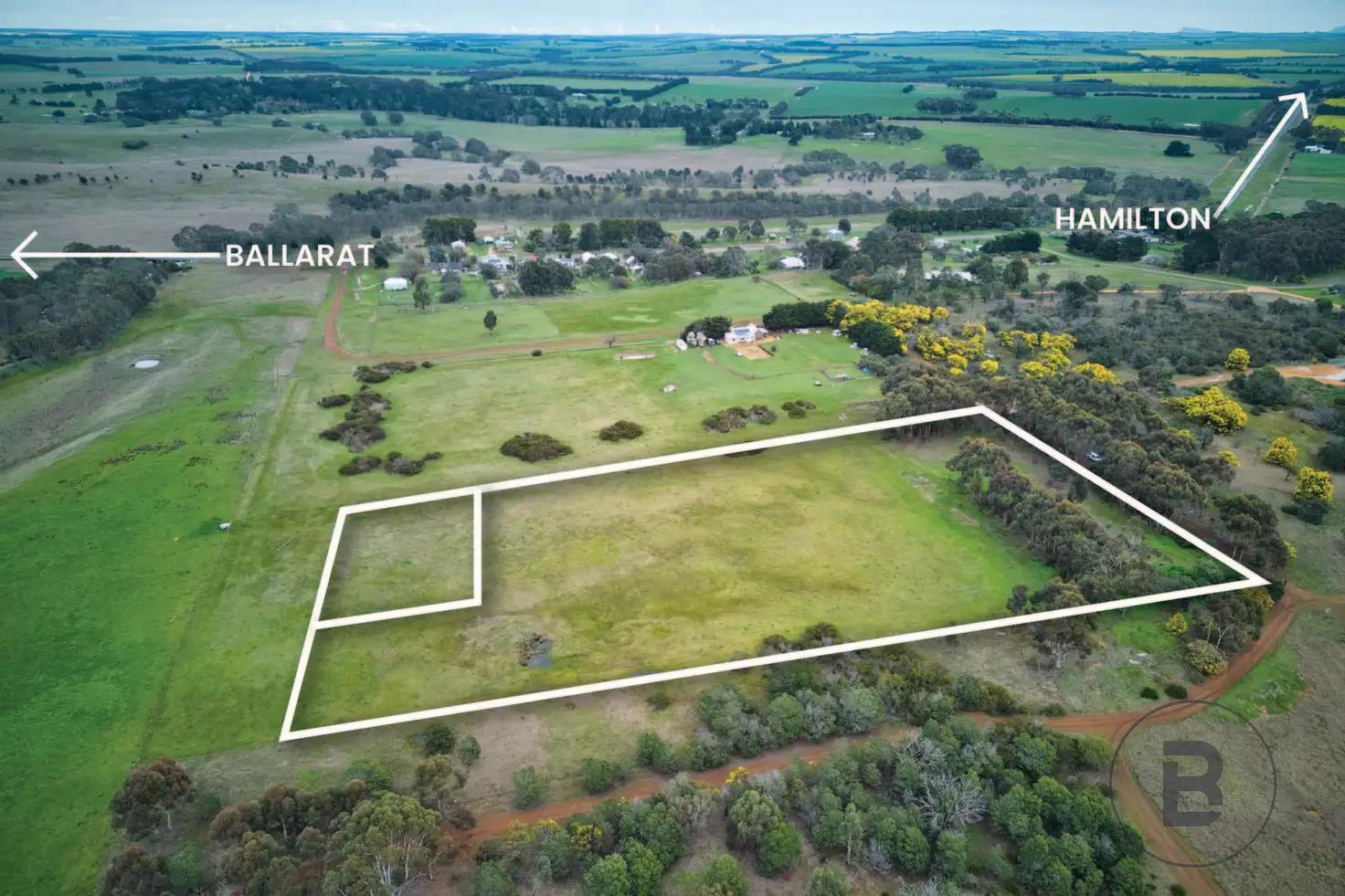 Main view of Homely land listing, CA 1 & 2 Patterson Street, Wickliffe VIC 3379