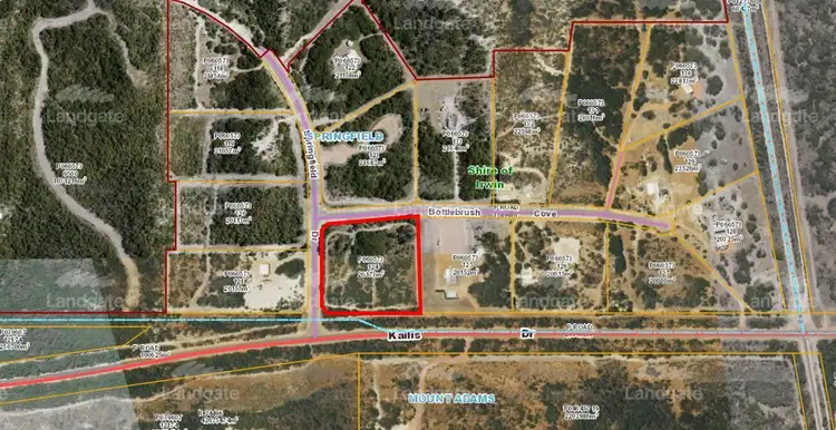 Third view of Homely land listing, 124 Bottlebrush Cove, Port Denison WA 6525
