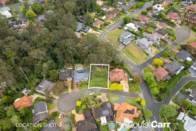 Third view of Homely land listing, 3 Heron Court, Castle Hill NSW 2154