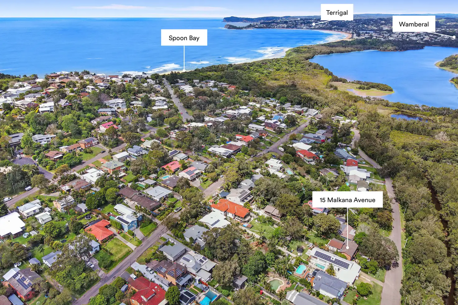 Main view of Homely house listing, 15 Malkana Avenue, Forresters Beach NSW 2260