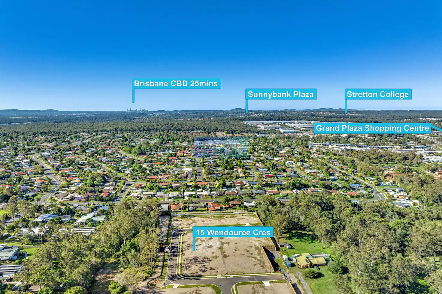 Main view of Homely land listing, LOT 20, 15 Wendouree Street, Hillcrest QLD 4118