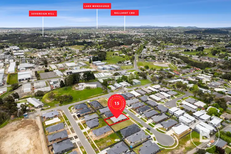 Second view of Homely house listing, 15 Cassinia Court, Canadian VIC 3350