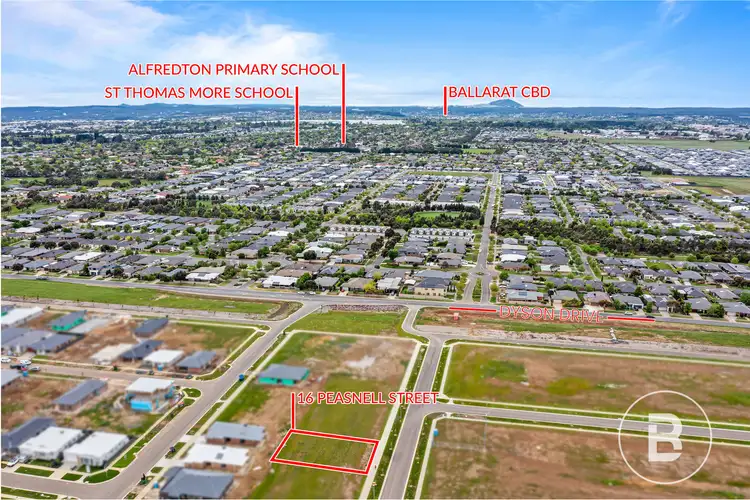 Fourth view of Homely land listing, LOT 172 Peasnell Street, Lucas VIC 3350