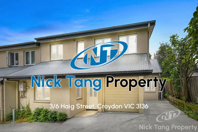 Main view of Homely townhouse listing, 3/6 Haig Street, Croydon VIC 3136