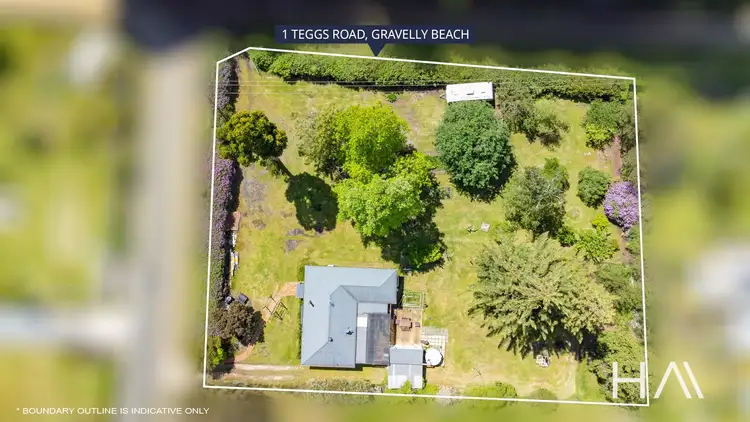 Second view of Homely house listing, 1 Teggs Road, Gravelly Beach TAS 7276