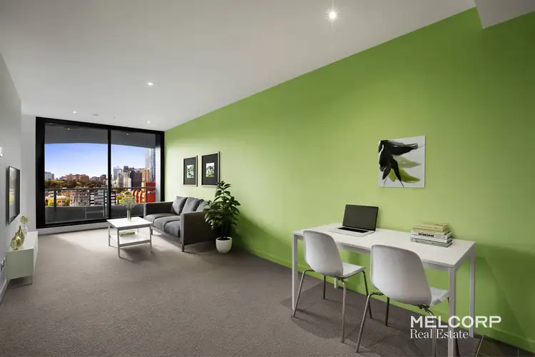 Main view of Homely apartment listing, 1412/555 Swanston Street, Carlton VIC 3053