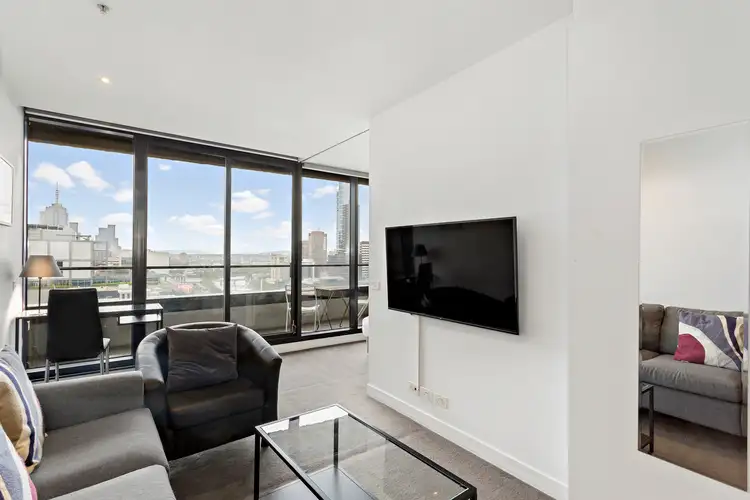 Second view of Homely apartment listing, 2506/7 Katherine Place, Melbourne VIC 3000