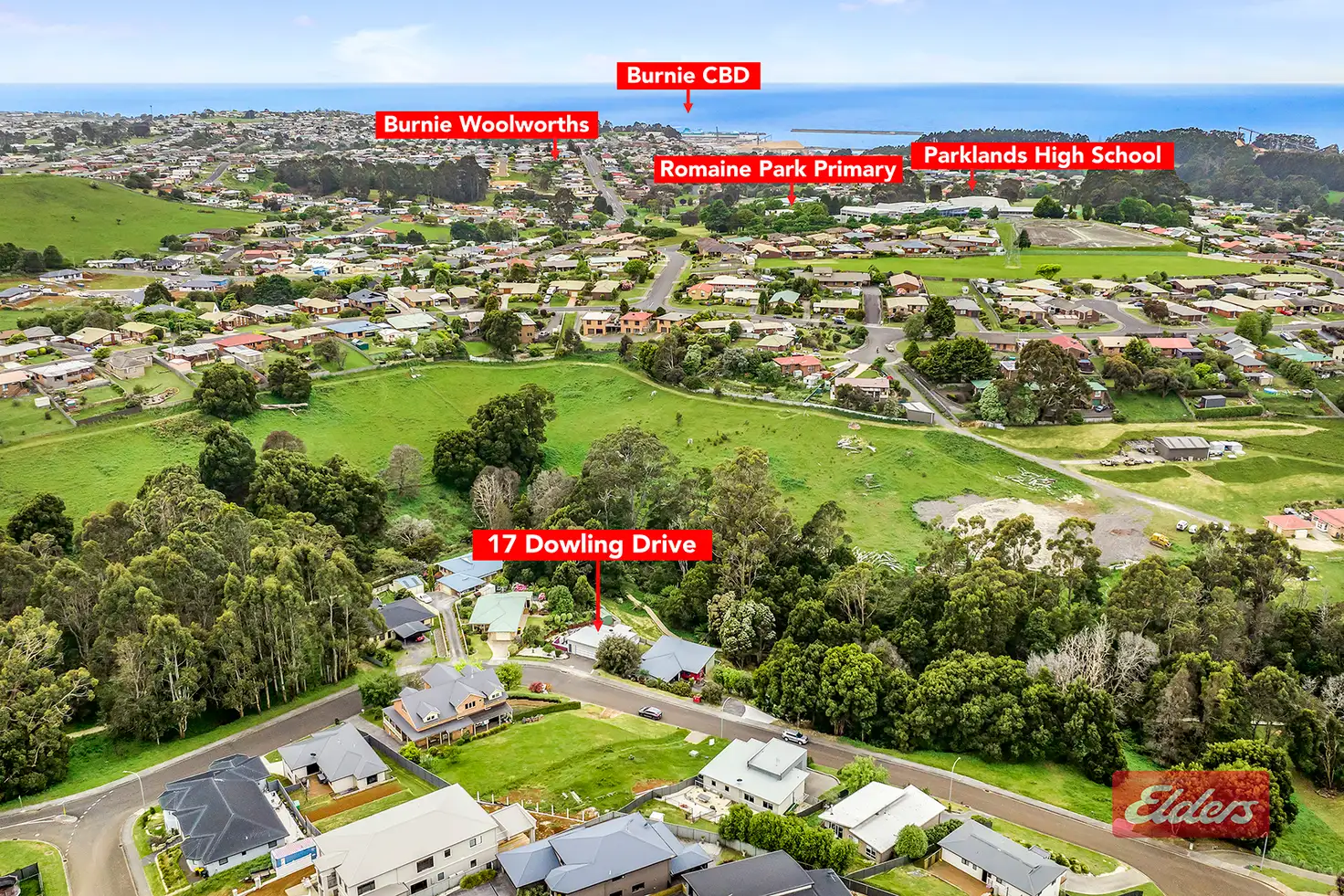 Main view of Homely house listing, 17 Dowling Drive, Romaine TAS 7320