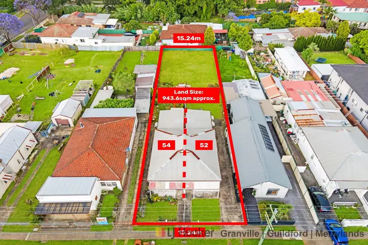 52 & 54 Blaxcell Street, Granville NSW 2142