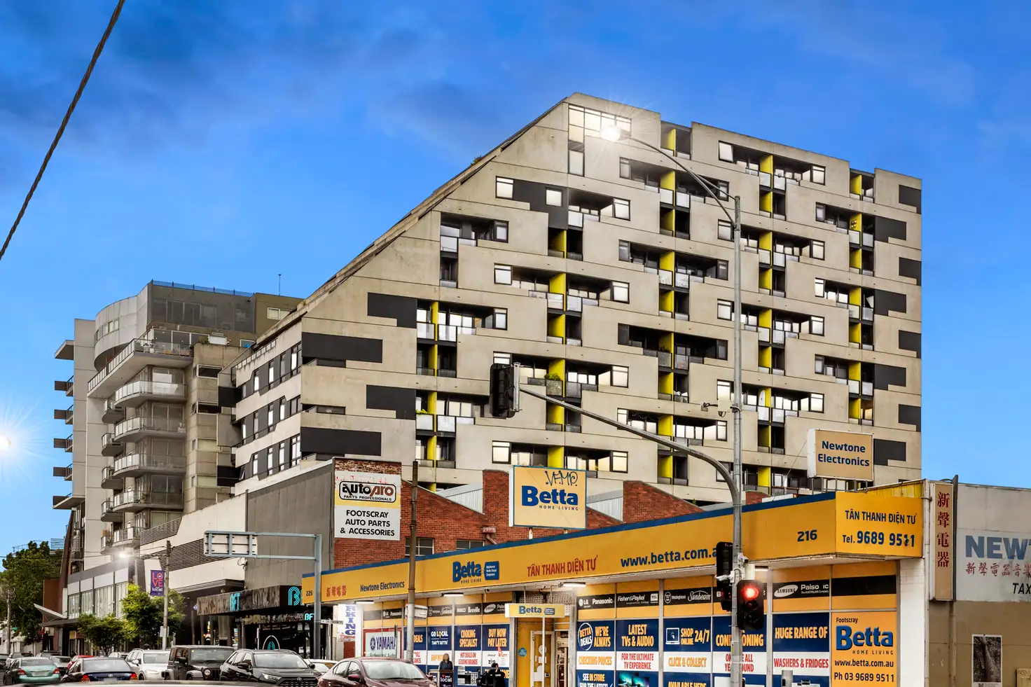 Main view of Homely apartment listing, 302/240 Barkly Street, Footscray VIC 3011