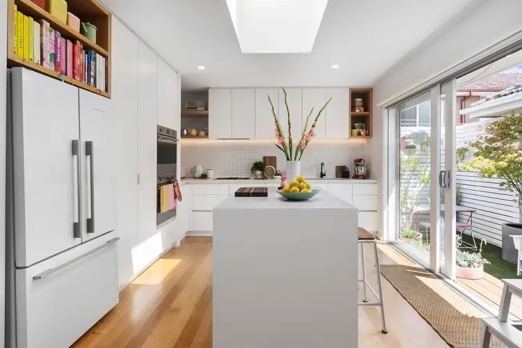 Main view of Homely townhouse listing, 1/18 Edgar Street, Kingsville VIC 3012