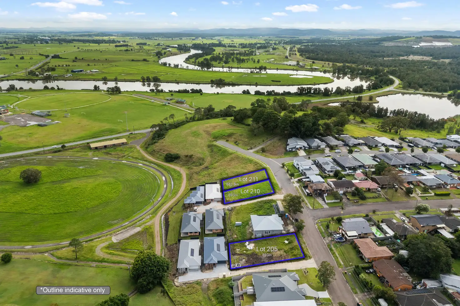 Main view of Homely land listing, LOT 211, 23 Binns Street, Raymond Terrace NSW 2324