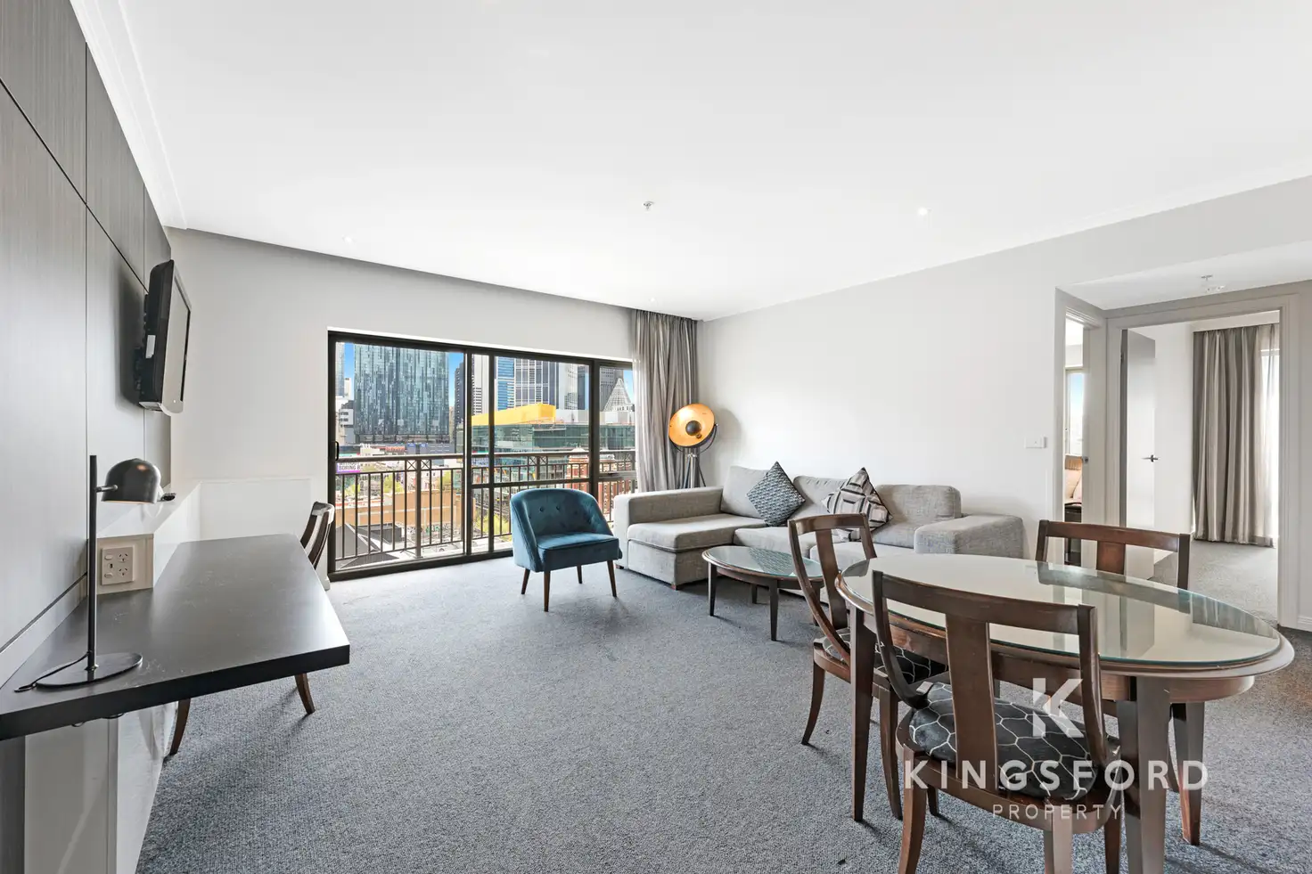 Main view of Homely apartment listing, 1415/222 Russell Street, Melbourne VIC 3000
