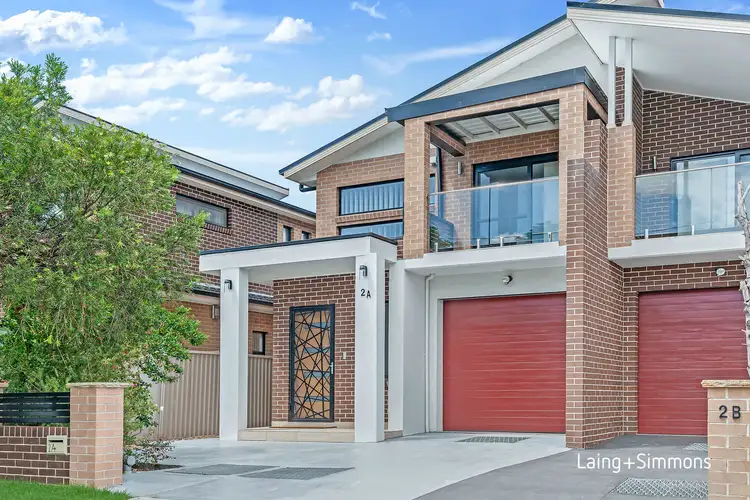 Main view of Homely semi-detached listing, 2A Chiltern Road, Guildford NSW 2161