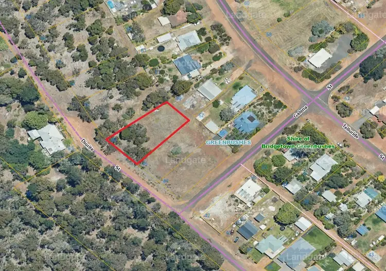 Main view of Homely land listing, 48 Diorite Street, Greenbushes WA 6254