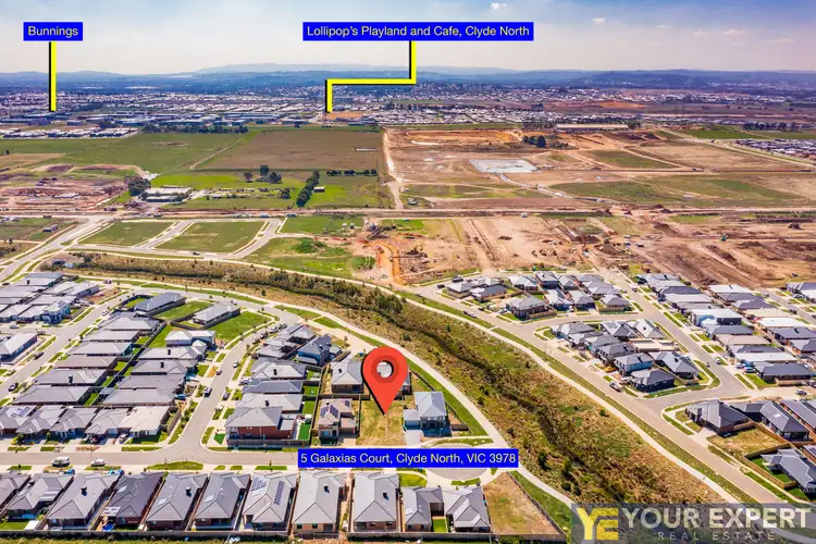 Second view of Homely land listing, 5 Galaxias Court, Clyde North VIC 3978